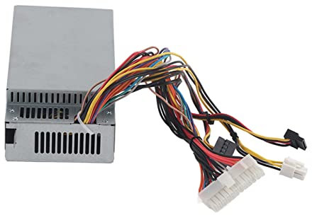 Alimentatore PC 220W, Alimentatore PC Chassis Piccolo, Alimentatore Pc Fisso per Computer, per Componenti Computer PS ‑ 5221‑9 06 220 V ‑ 240 V Nominale, Grigio