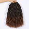 Passion Twist Hair, 7 Packungen 12 Zoll Crochet Braids Hair Wasserwellen-Häkelhaar für langes böhmisches Haar braids kunsthaar,YDDM Passion Twist Crochet Hair Synthetische Haarverlängerungen T1B-30#