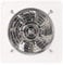 190mm 40W 220V Wall Mounted Exhaust Fan, Bathroom, Kitchen, Household Oil fume Exhaust Fan, Window Type Strong Exhaust Smoke, Industrial Exhaust Fan(White)