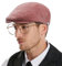 CLAPE Vintage Gatsby Flatcap Herren UV-Schutz Schiebermütze Schirmmütze aus Baumwolle Klassisch Baskenmütze Cabbie Ivy Irish Hat Newsboy Mütze
