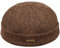 Sterkowski Docker Leon Beanie Harris Tweed, braun-schwarz, 57