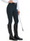 H.MILES Reitleggings Damen Vollbesatz High Waist Elastische Reithose Damen mit Handytasche Gürtelschlaufen Marine Blau M