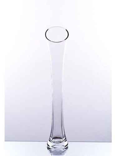 Floralcraft® 40cm Sabrina Vase Premium Quality Glass Vase for Home Décor, Centerpiece, Flower Vases