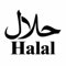 JIFENLI Autoaufkleber 14,4 cm * 11,5 cm Halal Vinyl Auto Aufkleber Aufkleber Arabischer Islam Schwarz/Silber