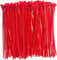 Cable Ties,300mm×7.6mm Heavy Duty with 70 kg Tensile Strength Large UV Resistant Strong Nylon Cable Zip Ties(100 Pieces),Red