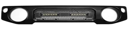 Frontale Racing Griglie Anteriori Per Suzuki Per Jimny JB64 JB74W 2019 2020 2021 Griglia Per Rene Griglia Nera Copertura Griglia Accessori Griglia Anteriore Racing Con Lampade A LED(E)