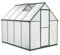 Vente-unique - Serre de Jardin en Polycarbonate et Aluminium - 4 m² - Vert - ASTELIA