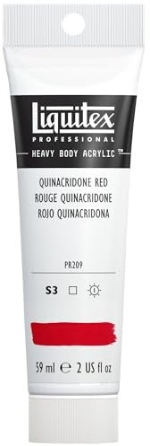 Liquitex Heavy Body - Tubo De Pintura Acrílica, 59 ml, Rojo Quinacridona