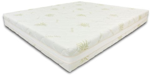 Baldiflex Matratze 800 Sprungfedern, Kissen/Die Orthocervicale Aloe Vera, 90 x 200 cm