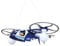 Elobra Pendelleuchte Polizei Helikopter, 2 flammig ELO-127988 Blau, Silber, Weiß