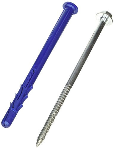 RAWLPLUG Rahmendübel FF1 10x160 mit Kragen und Sechskantschraube, 25 Stück, R-FF1-N-10K160