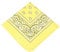Boolavard TM Ursprüngliche Bandanas 100% Baumwolle (Yellow)