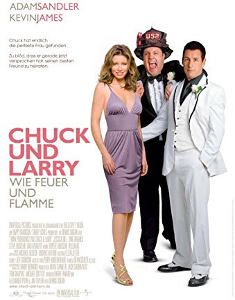 Chuck und Larry - Wie Feuer und Flamme (2007) | original Filmplakat, Poster [Din A1, 59 x 84 cm]