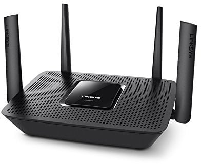 Linksys EA8300 Wireless Router Tri-Band (2.4 GHz / 5 GHz / 5 GHz) Gigabit Ethernet Black