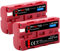 Baxxtar PRO NP-F550 NP-F570 Akku 3500 mAh 2X - LG Cells Inside - CCD-RV100 CCD-RV200 CN-160 CN-216 CN-304 YN-300 VL-600 LED Video - Ninja Phone