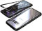 CHENYING Coque Adsorption magnétique pour Samsung Galaxy S7,Aimants Cadre Aluminium intégré Dos Verre trempé,Couverture magnétique protectrice métal Cover Casse pour Samsung Galaxy S7, Noir