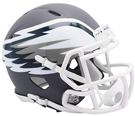 Riddell Unisex-Erwachsene Amp Alternate NFL Speed Mini Philadelphia Eagles Helm, Team-Farben, Replica