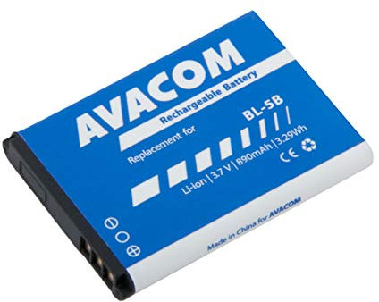 Handy Akku Nokia 3220, 6070, Li-Ion 3, 7V 890mAh (Ersatz BL-5b)