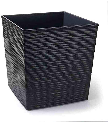 Siena Garden Pflanzgefäß Biron graphit Kunststoff 30 cm