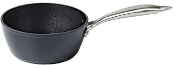 Pyrex Zero Scratch Aluminium TOS Range Stainless Steel Handle Saucepan with Lid 16cm