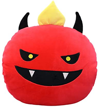 LICHENGTAI Fledermaus Plüschtier, 38cm Halloween Monster Plüschtier Monstrum Kuscheltier Kuschelige Plüsch Handwärmer Wärmekissen, Monster Horror Stoffpuppe Spielzeug Geschenk für Kinder Erwachsene