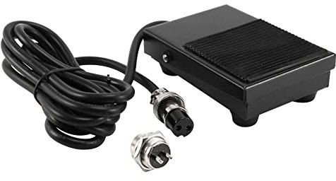Pyatofly Hand Metall Fuß Pedal Schalter 1.8 Kabel 2 Pins Stecker Spot Welding Tig Taschenlampe