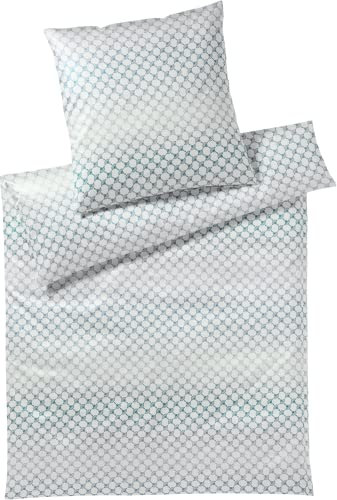 Joop! Bettwäsche Cornflower Gleam 4106 Aqua - 04 40x80 cm - 155x220 cm