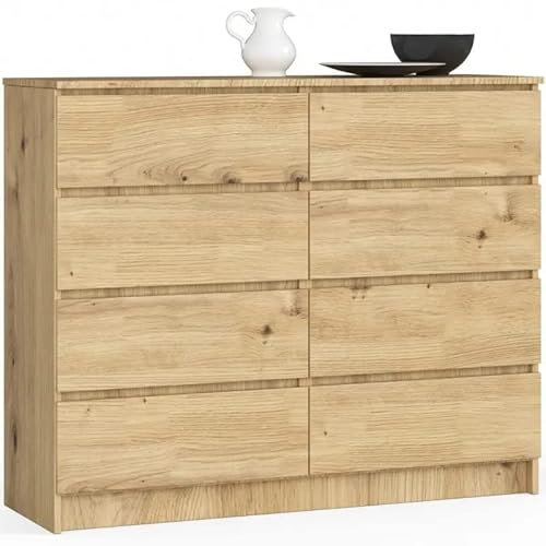3E 3xE living.com Kommode, in Artisan Eiche (B: 120 / H: 99 / T: 40) viele Farben und Großen