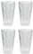 Stelton Pilastro Trinkgläser - Geriffelte Wassergläser Set - Spülmaschinenfest, Stapelbar, für heiße & kalte Getränke - 350ml - 4er Set