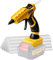 Cordless Hot Glue Gun for Dewalt 20V Battery Glue Gun 50W Fast Heating Hot Melt Glue Guns with 30 Pcs Glue Sticks（7 * 150mm） for DIY Craft Projects and Home Quick Repairs (Tools Only)