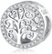 Charms Arbre de Vie pour Bracelet Pandora, Charms Femme Arbre de Vie Argent 925, Bracelets Charms Arbre de Vie Femmes Compatible pour Pandora & Européen Bracelets
