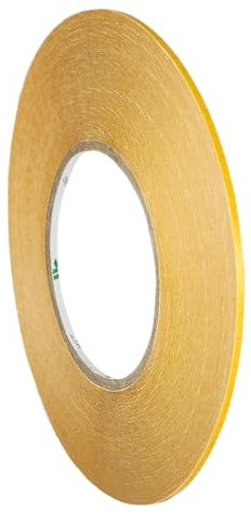 Duplocoll 370 | Montageklebeband | Doppelseitig | Verschiedene Breiten | 50 m | Weiß | Doppelklebeband | Extra stark klebend | Reißfest, robust, strapazierfähig | Universelles Klebeband / 4 mm x 50 m