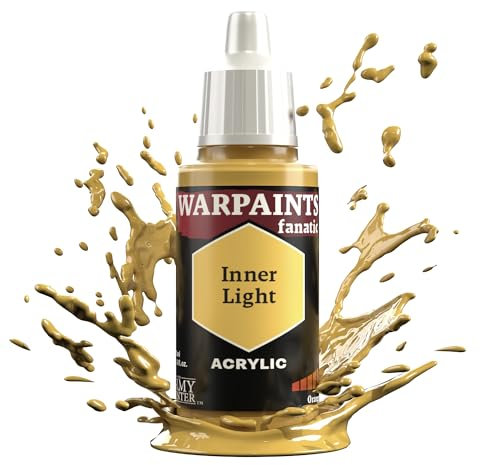 The Army Painter, Warpaints Fanatic Inner Light Single Acrylics, Miniature Hobby Painting, Quality Paint for Miniature Wargaming