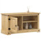 Meuble TV, Banc TV Support de Télévision Table TV Bas Armoire Basse Meuble TV Corona 100x37x52 cm Bois de pin Massif