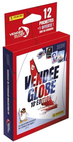 PANINI Vendee Globe Blister 12 Pochettes + 1 Offerte