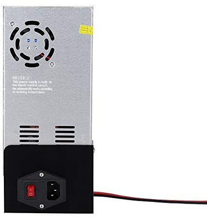 Fuente de Alimentación Regulada de Impresora 3D para Ender-3 3Pro DC24V/15A Salida AC110V/240V Entrada