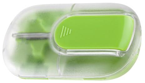 Rrlihjgu Tablettenschneider, tragbarer Tabletten-Trenner, magnetisch, versiegelter Medikamentenbehälter mit integriertem Schneider für Reisen, Alltag, Zuhause, Camping, Fitnessstudio, Sport