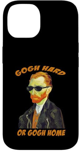 Gogh Hard or Gogh Home funny Vincente Van Gogh Case for iPhone 14