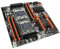 X99 Due schede madri del processore per il chipset X99 e per la memoria DDR4 LGA 2011 e LGA 2011-3 CPU Due CPU