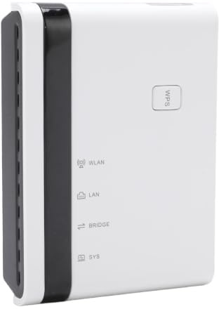 Dpofirs USB -Printserver für Siege 7 8 10 11, OS X, Support 4 Drucker, Support Wired, 2,4 G Drahtloses Netzwerk, Standalone -Modus (EU)
