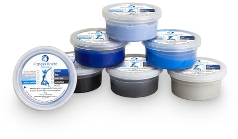 Fitness Knete DELUXE | 85 g | 7er SPAR-SET