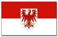 Stock-Flagge 30 x 45 : Brandenburg
