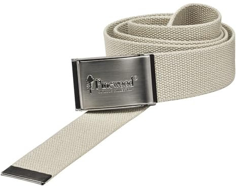 Pinewood unisex Canvas Gürtel - Stoffgürtel aus robustem Material und mit nickelfreier Schnalle, ideal auch für empfindliche Haut - Grundlänge von 120 cm, einfach kürzbar