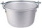 Pentole Agnelli Family Cooking Alluminio Paiolo con Manico ad Arco, Argento, 36 cm
