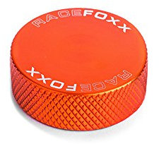 RACEFOXX Deckel für Bremsflüssigkeitsbehälter Bremsflüssigkeit Deckel Behälter hinten, orange, für KTM 1290 SD