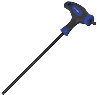 Faithfull HK50MT 5mm Ball Ended T-Handle Hexagon Key
