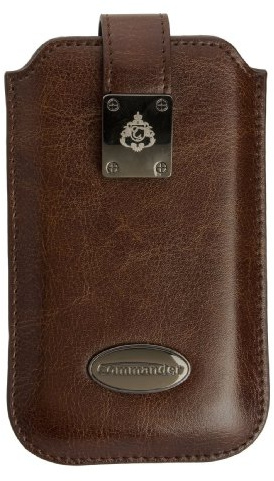 Commander 12286 Milano Case für Apple iPhone 3G/3GS/4/4S Größe M braun