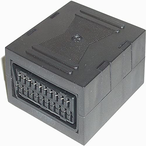BeMatik - Adaptador Euroconector (SCART-Hembra/SCART-Hembra)