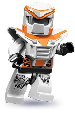 LEGO 71000 - Minifigur Battle Mech aus Sammelfiguren-Serie 9