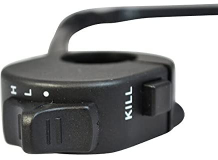 Universal Alta bajo Faro y Kill Interruptor para Moto/Quad Moto